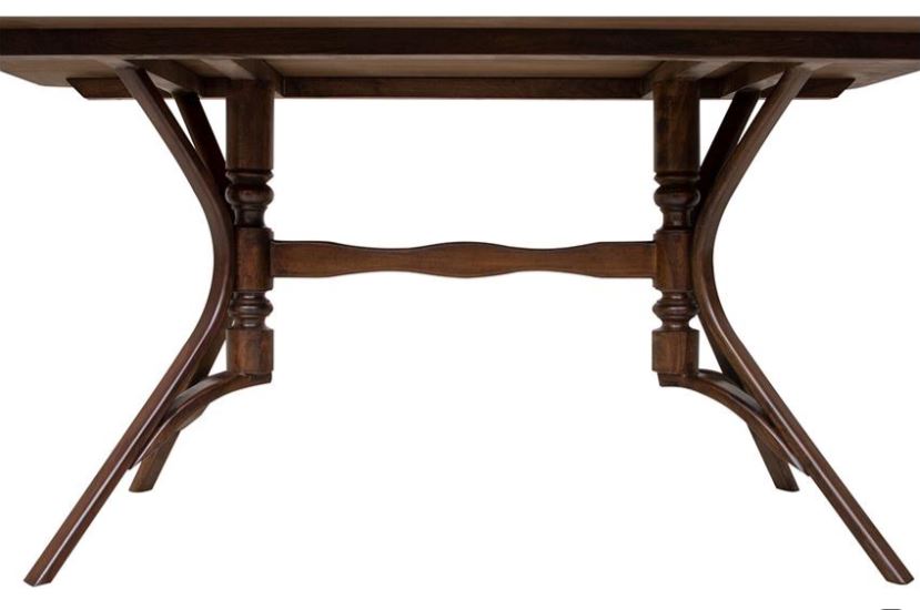 GERUF 114 , Classic Bentwood Dining Chair & Walnut Wood Table Set