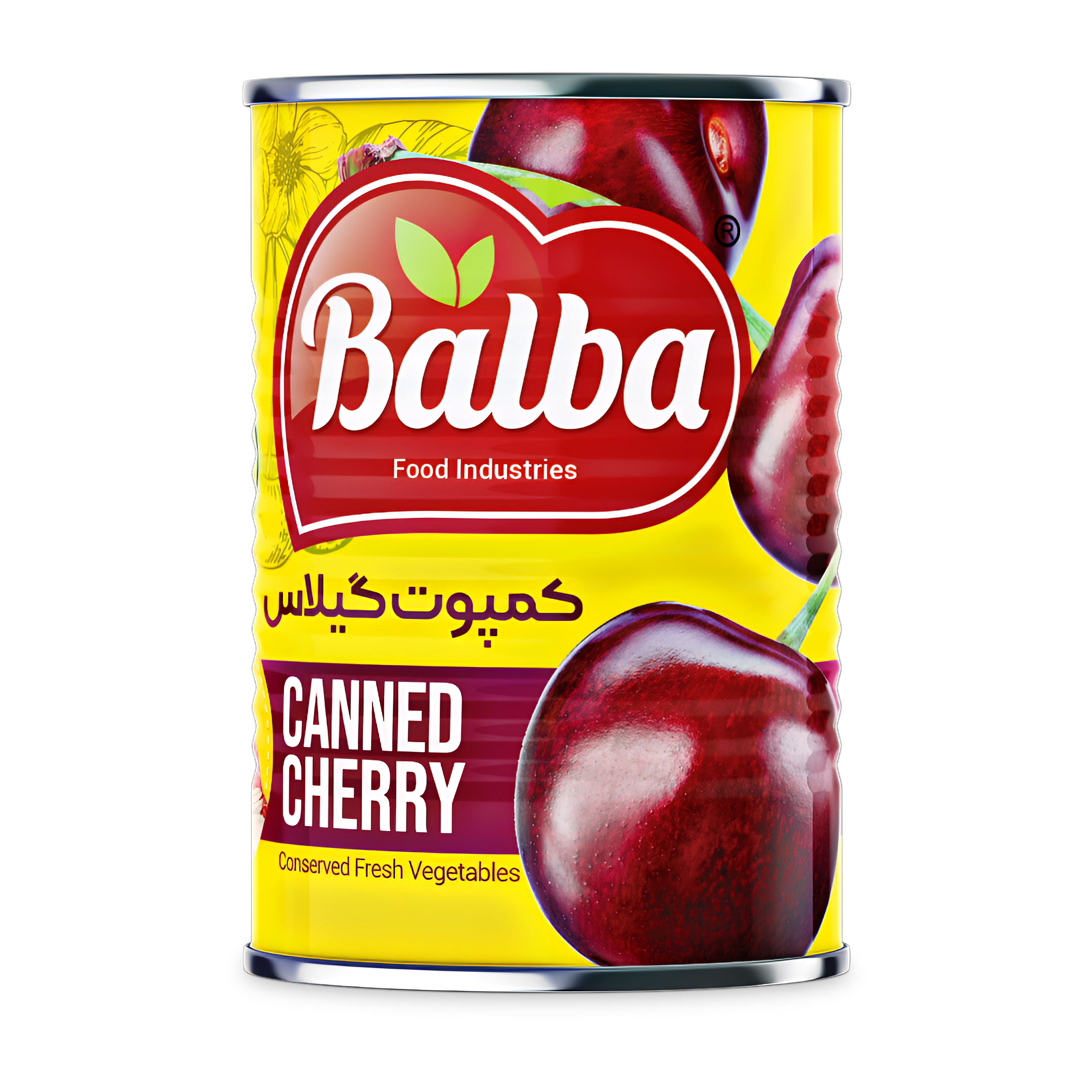 Balba Canned Cherry – 350 g