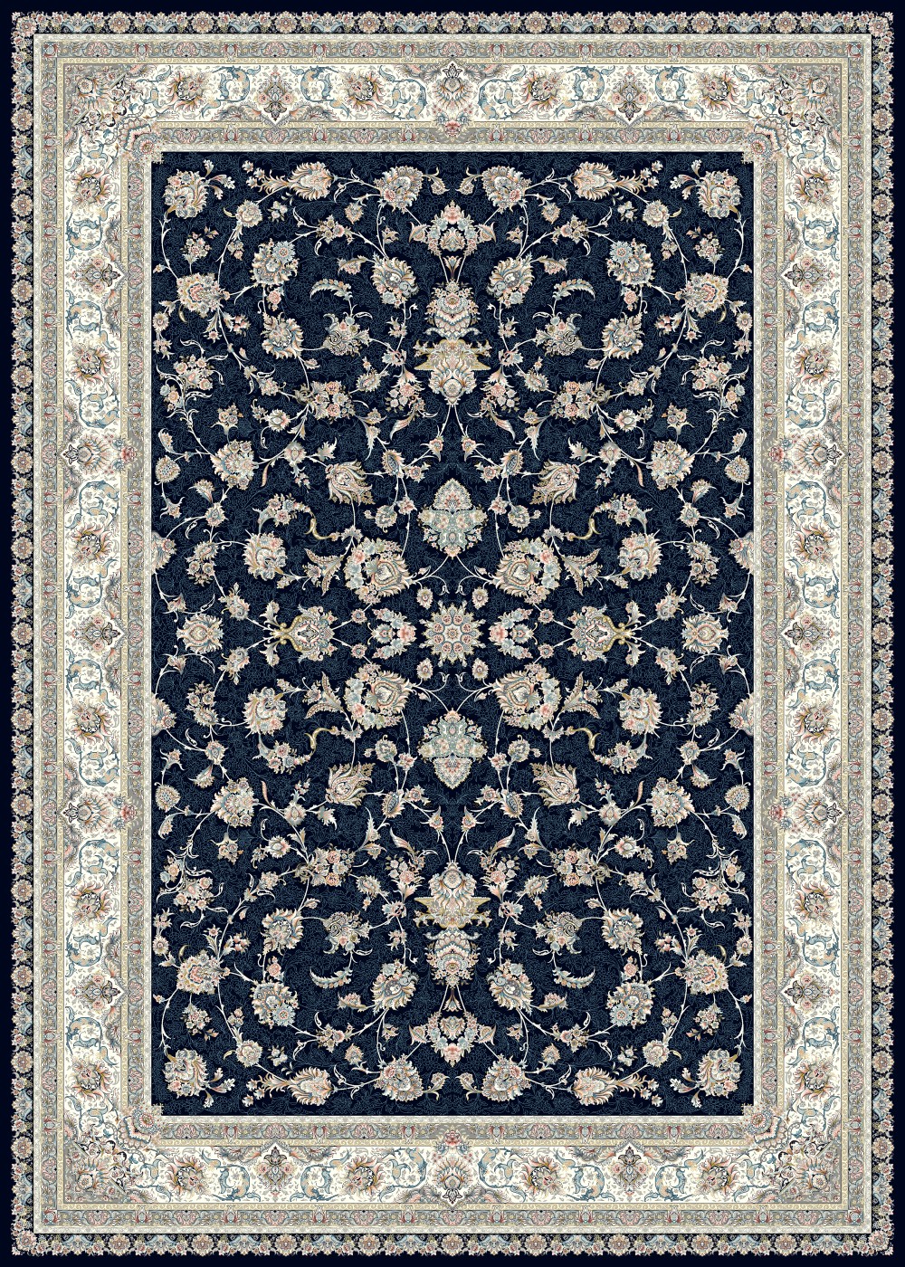 Reeds Luxury Acrylic Machine-Made Persian Carpet