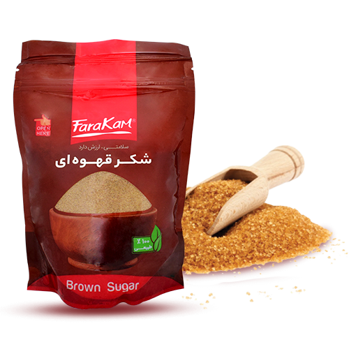 Premium Natural Brown Cane Sugar with Molasses in Resealable Ziplock Pouch - 500g