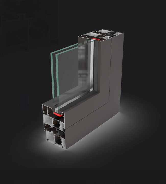  thermal break door and window system TH 68