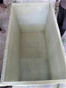 Reinforced Fiberglass Composite Chemical-Resistant Tank