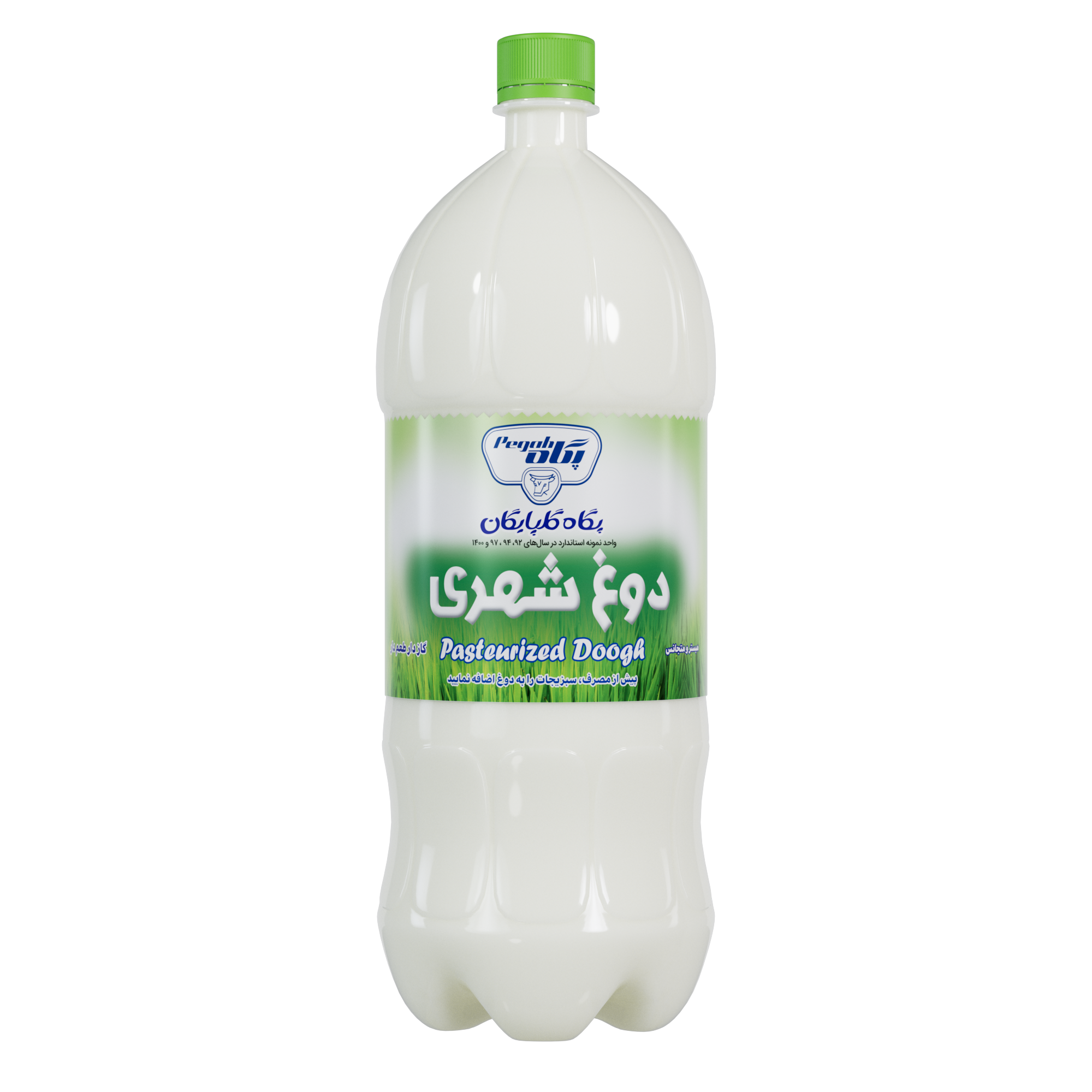 Pegah Carbonated Doogh - PET Bottle  - 2 L