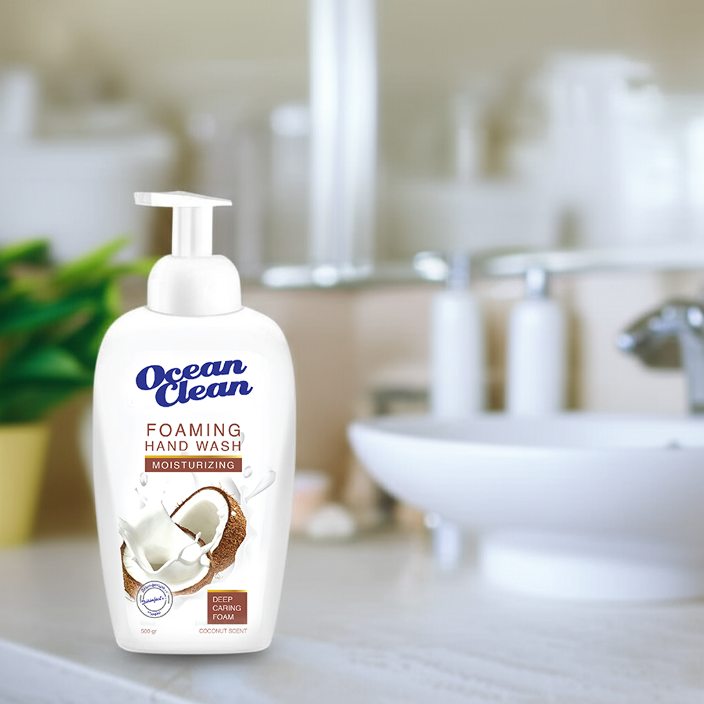 Ocean Clean Coconut Foaming Hand Wash  Moisturizing  500g