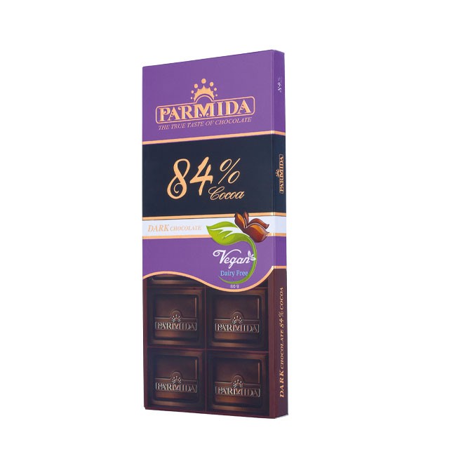 Parmida 84% Dark Chocolate Tablet – 80 g