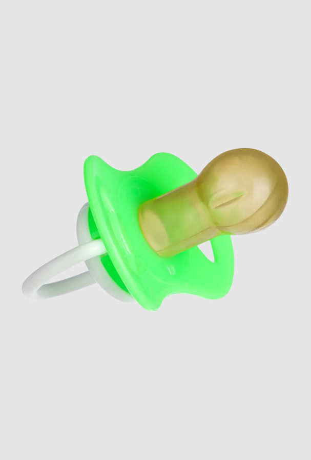 Aillin Maral soother latex tip with chain card