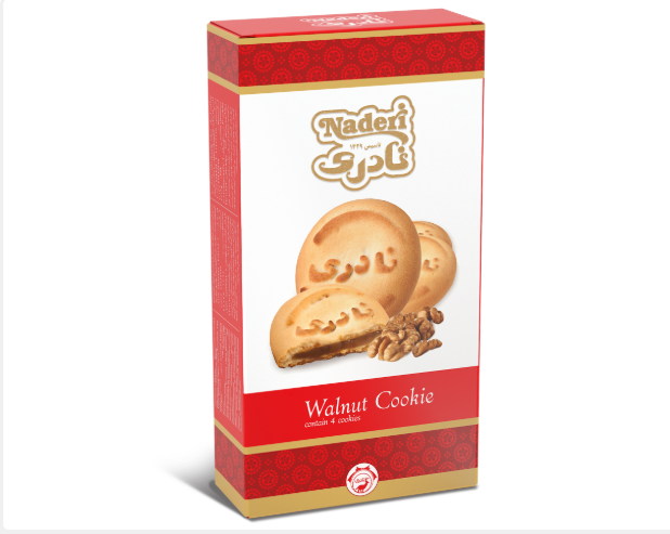Walnut cookie-Banana cookie-Cocoa cookie-Coconut cookie 