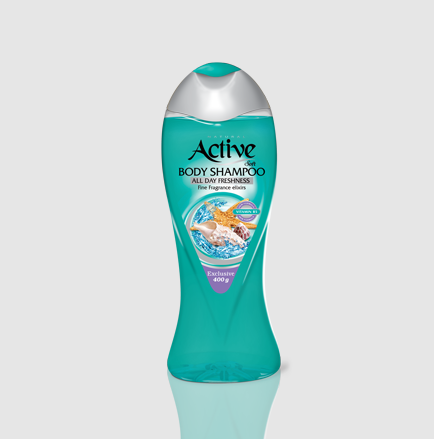 Active Vitamin Body Shampoo 400 gr