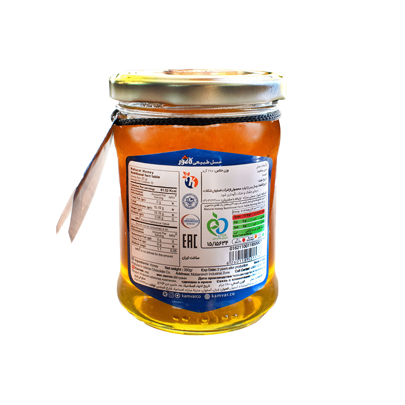 Natural Honey No Added Sugar (Be Healthy Series, Kamvar Brand)