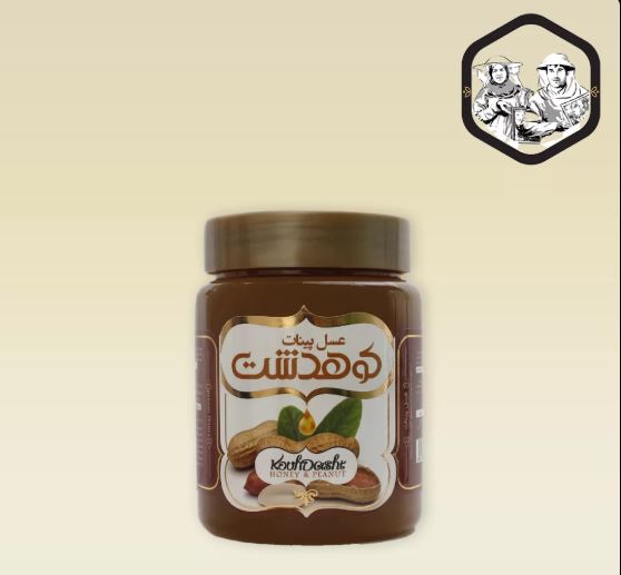 Kouhdasht Honey & Peanut Butter – 300 g