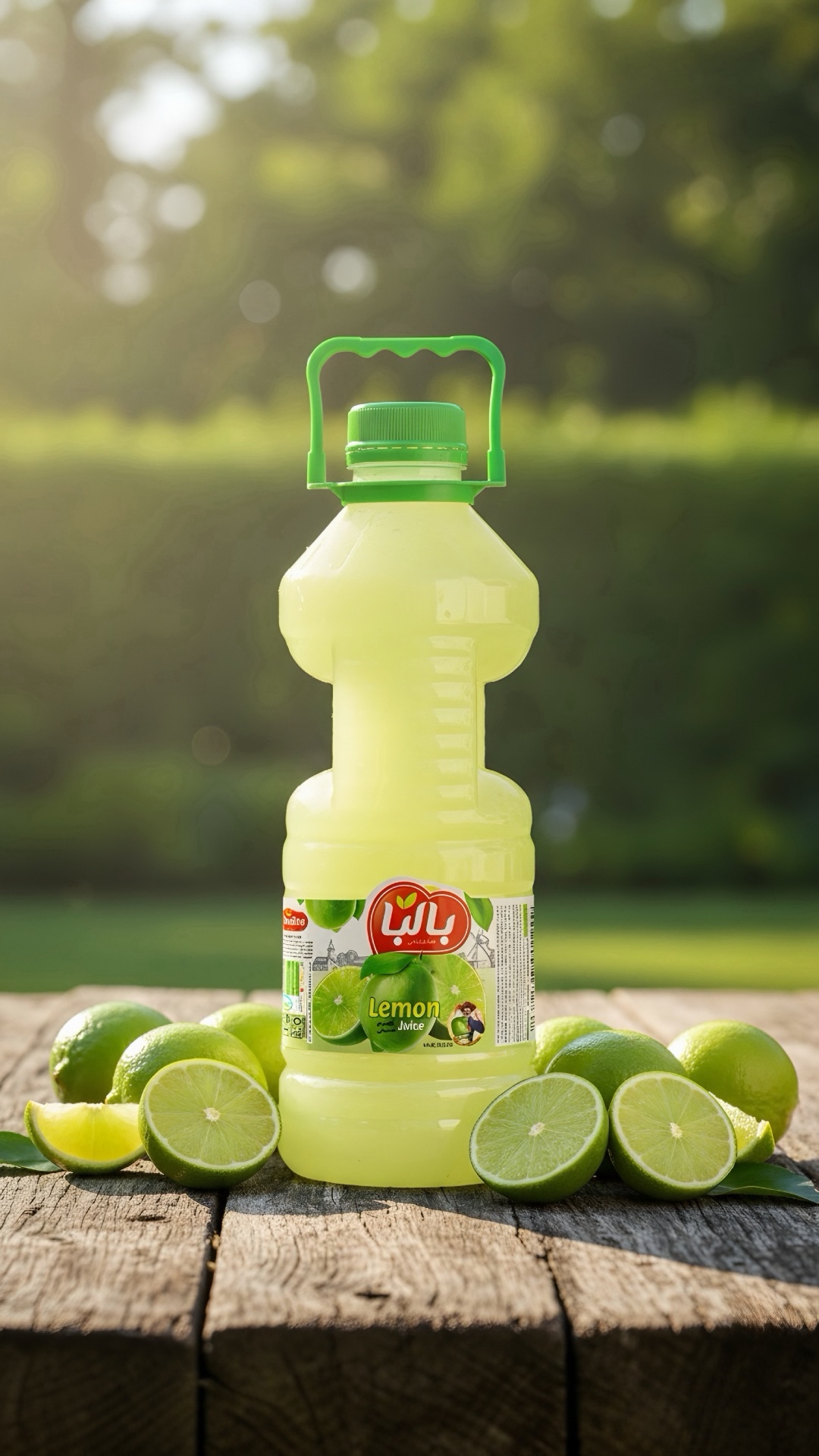 Balba 100% Pure Natural Lime Juice – 3000g (3kg) PET Bottle