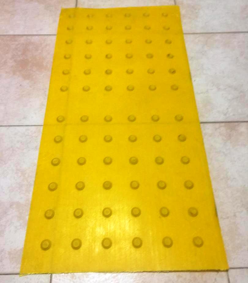 Fiberglass Reinforced Composite Tactile Tile Warning Dot Type