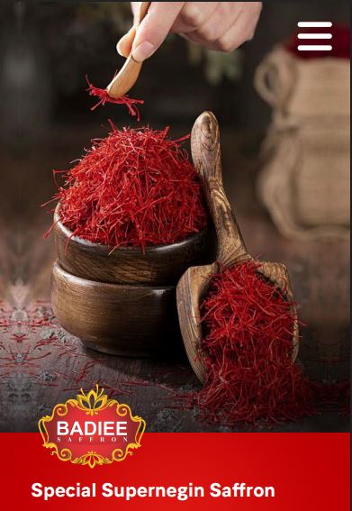BADIEE SAFFRON Special Super Negin Saffron - Premium 100g Box