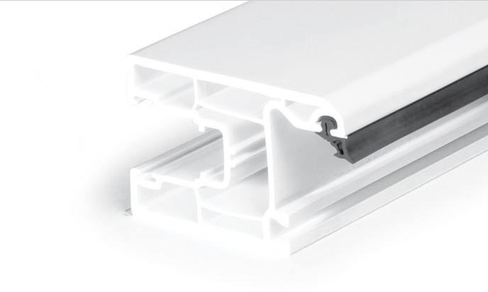 Sliding window sash profile