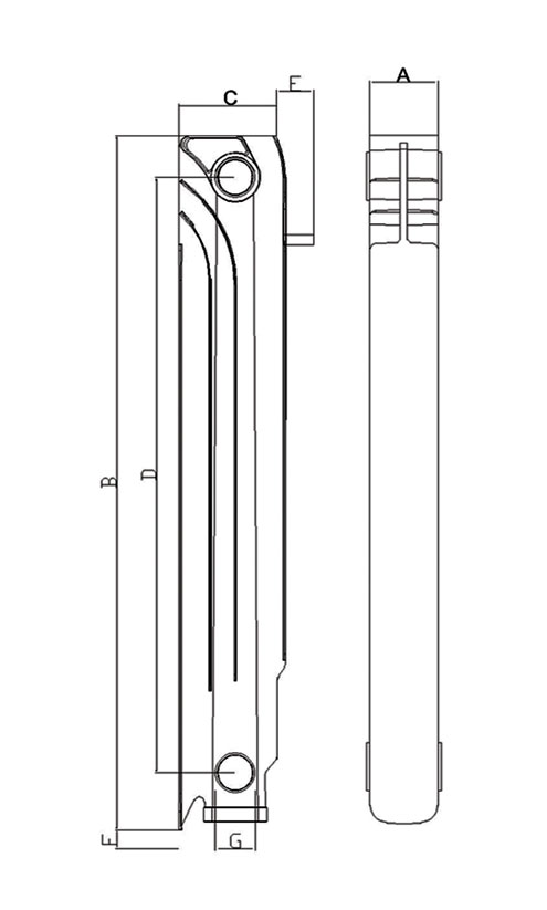 Aluminum Solar Radiator