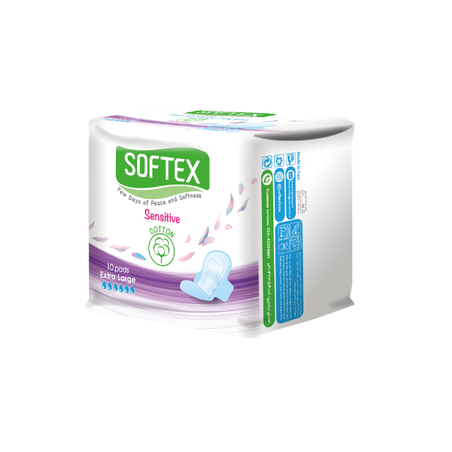 Softex Thin Fluff Sanitary Napkin – X-Large Size