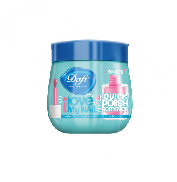 Nail Polish Remover Wet Wipes 90 Sheets