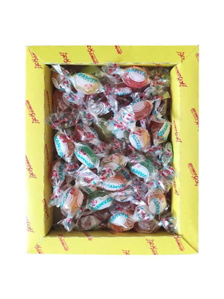 Sugar-Free Fruit Candy with Vitamin C Box Packaging (Kamvar Brand)