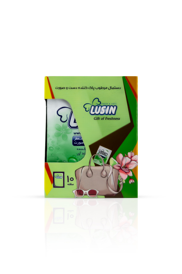 LUSIN Cleansing Wet Wipes  Large Size