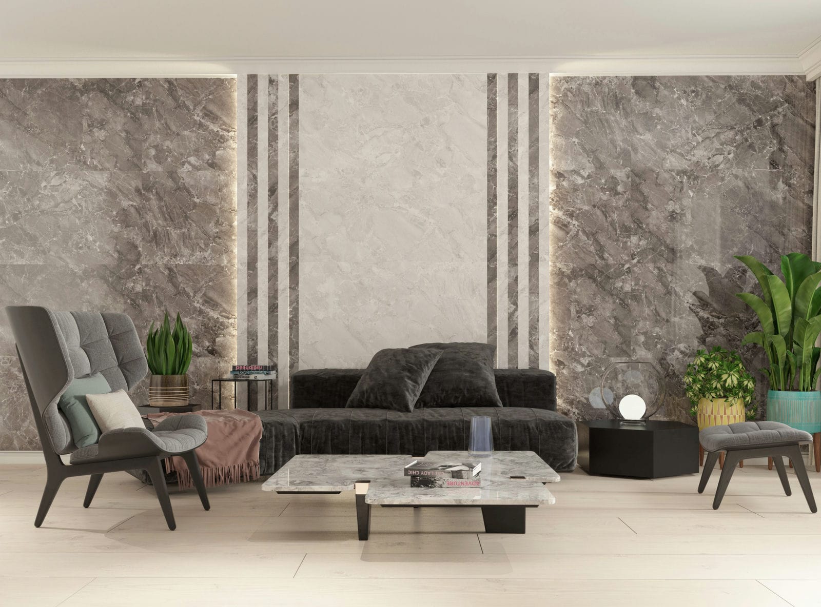 Dark Gray Difalco Tile | 60x120