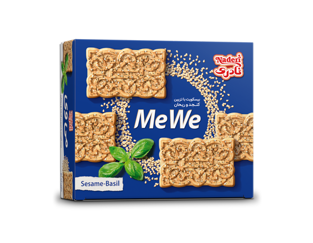 Sesame  Basil Decorated Biscuit (MeWe)