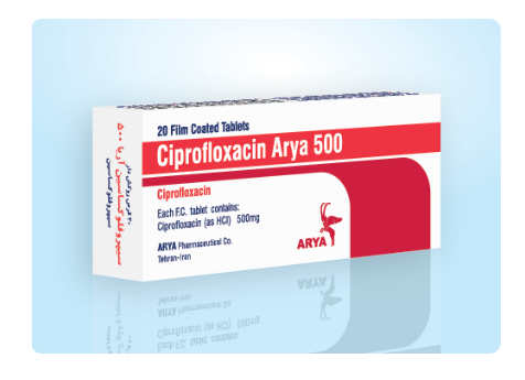 Ciprofloxacin Arya 500