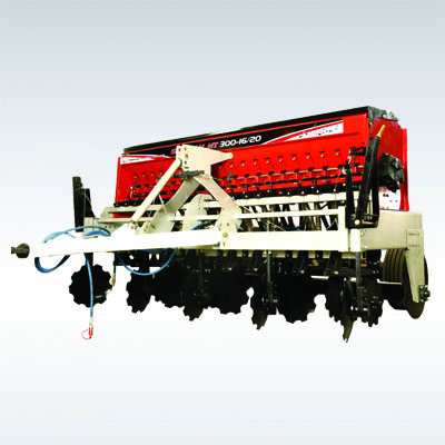 Protective work stack barley seeder (Raizbed)