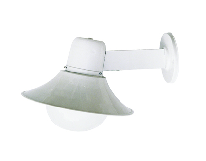 Outdoor Wall Mounted Area Light with Glass Globe