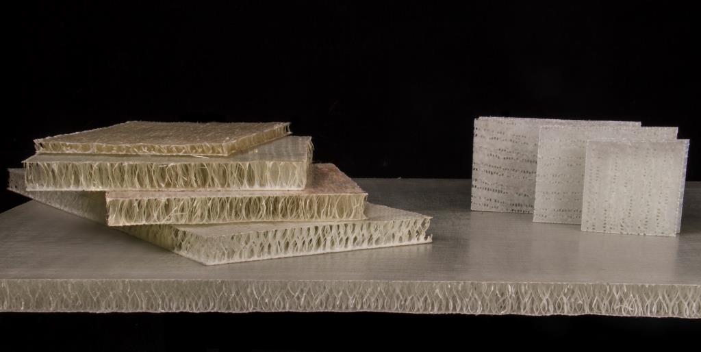 TriAxisPanel 3D Fiberglass Reinforced Composite Sandwich Panel