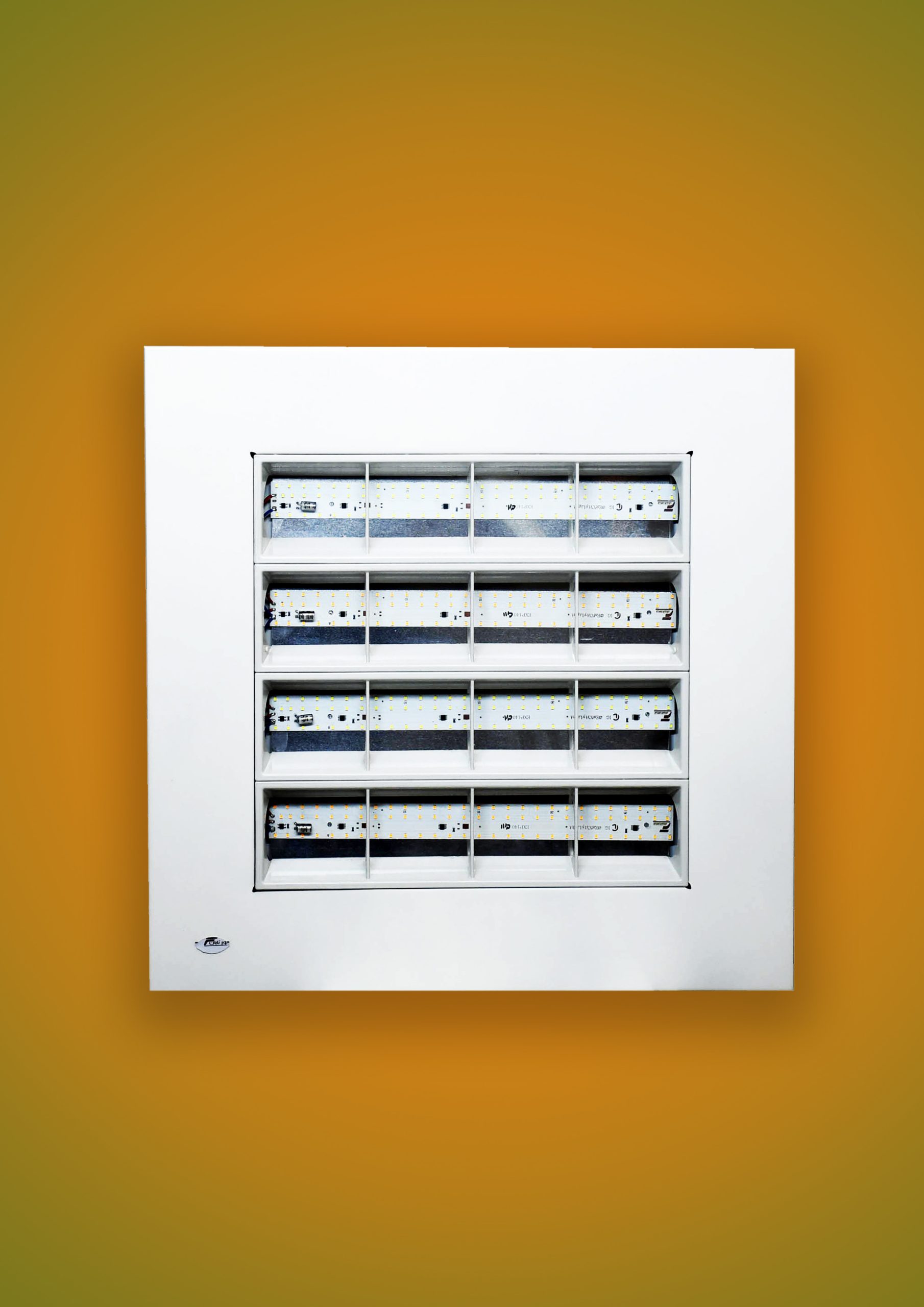 Alpha White LED Ceiling Grid Panel 60 . 60 cm