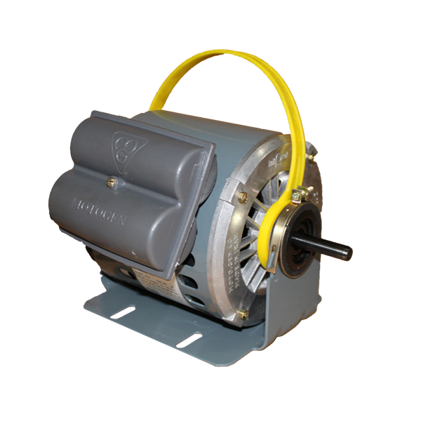 Two-speed single-phase induction cooler electromotor - CR1/4-1/12 B3 LC65 36S double capacitor frame bearing