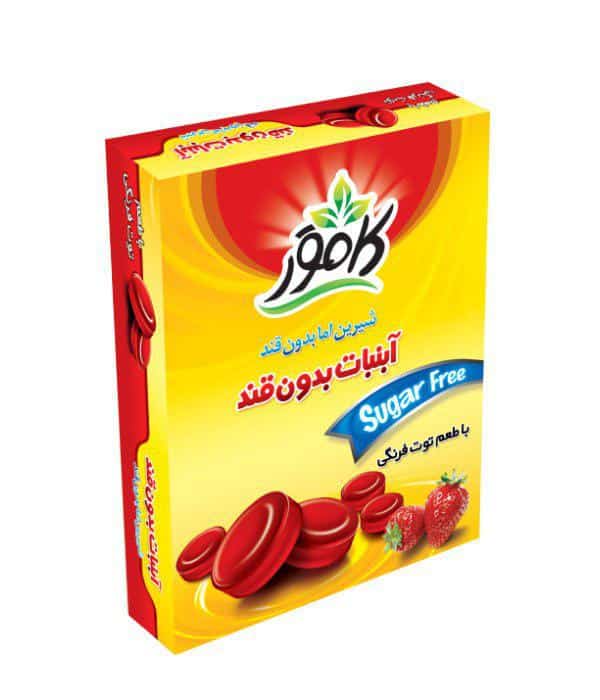Sugar-Free Fruit Candy with Vitamin C Box Packaging (Kamvar Brand)