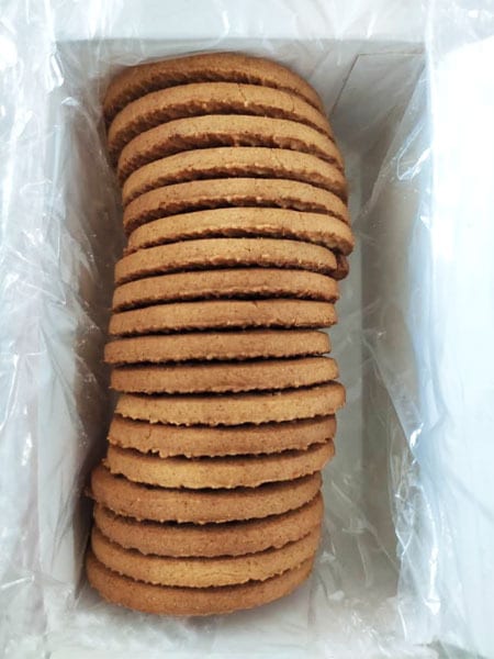 Sugar-Free & Diet-Friendly Processed Wheat Bran Biscuits with High Fiber - Healthy Snack for Weight Management and Diabetic-Friendly- 220g