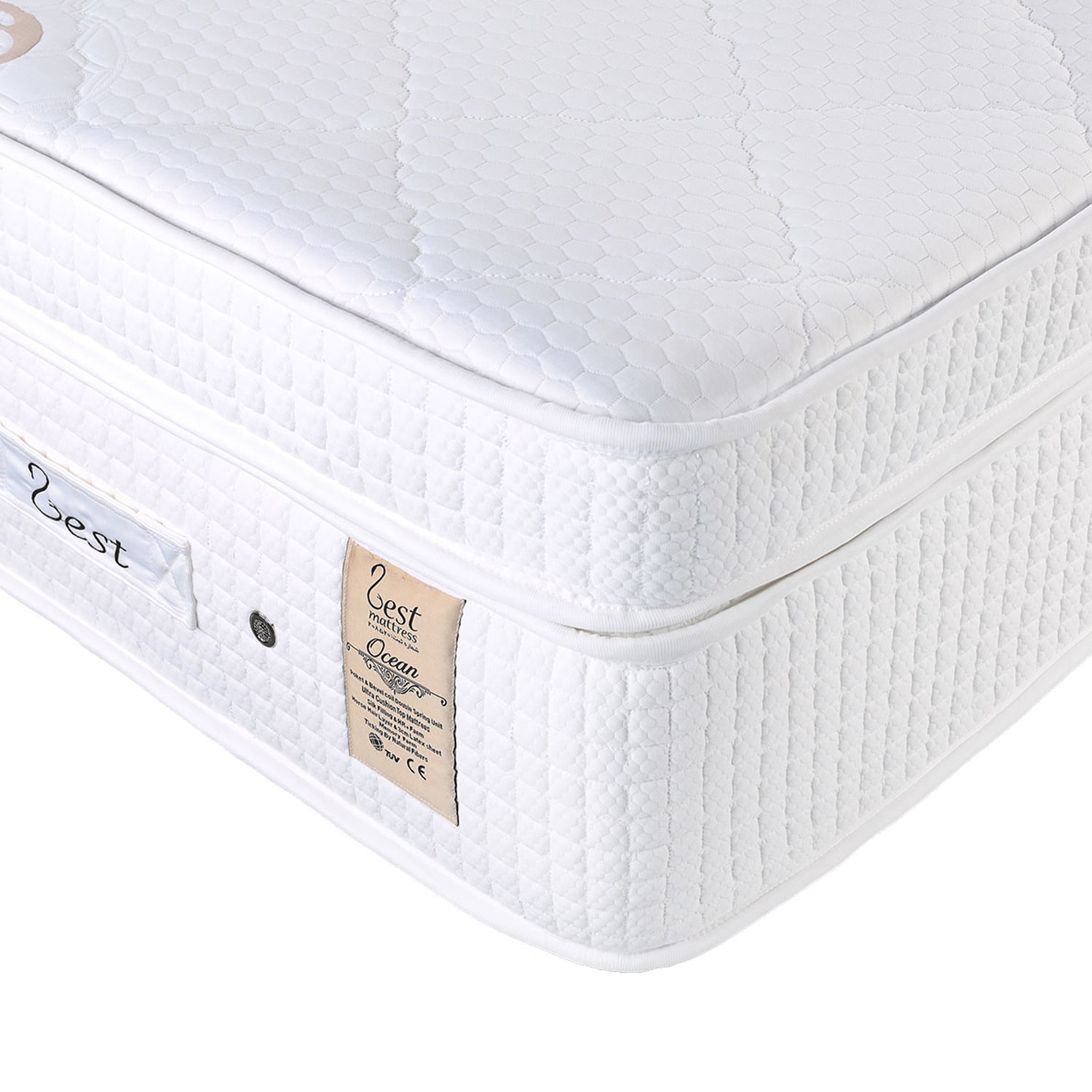 Zest Ocean Premium Hybrid Medical Mattress - 38cm, 7-Zone Pocket Springs