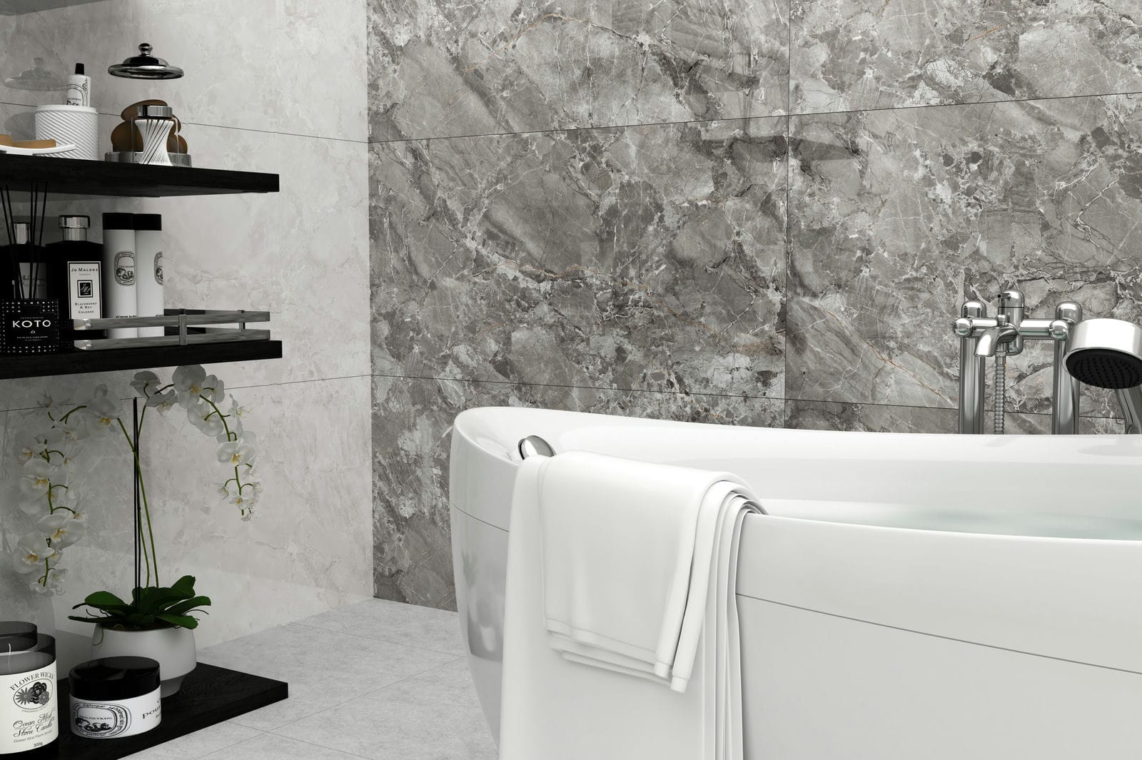 Dark Gray Difalco Tile | 60x120