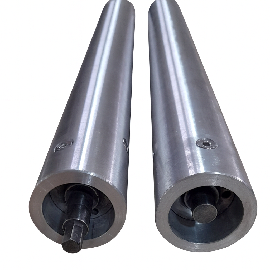Conveyor Rollers , Specific food , mining or pharmaceutical conveyor rollers . 
