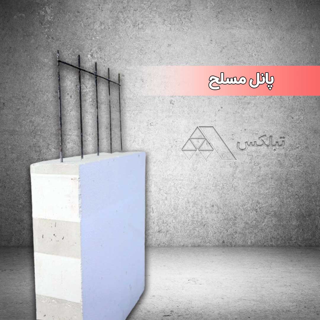 Autoclaved aerated lightweight concrete - reinforced panel