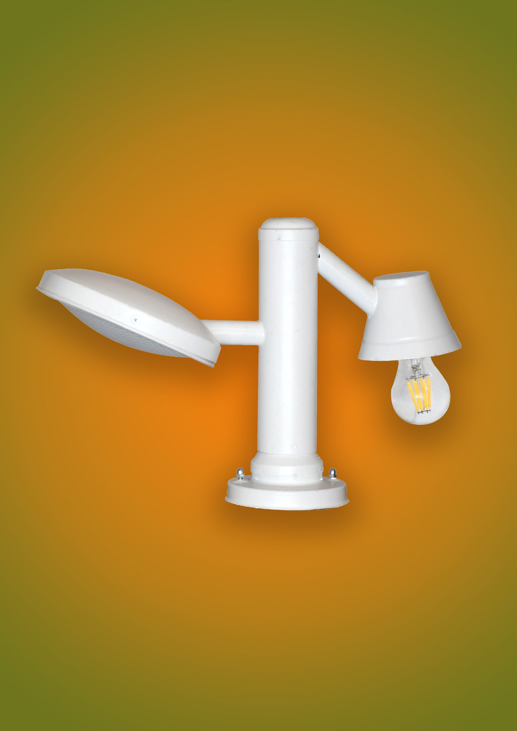 Double flame decorative lamp