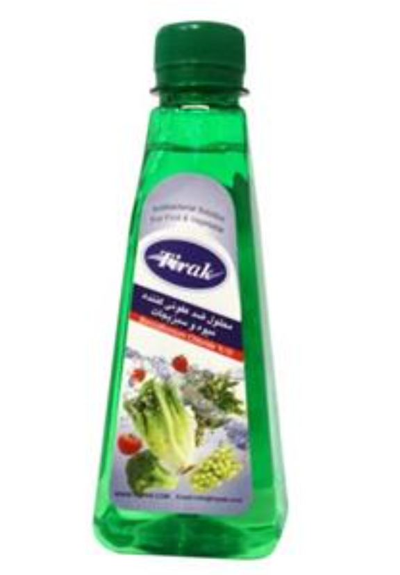 Tirak disinfection of fruits and vegetables