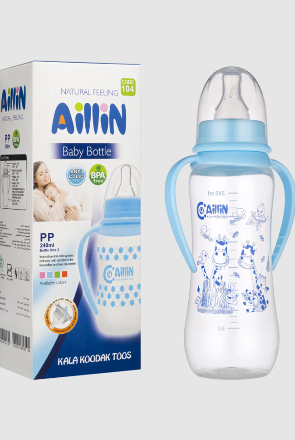Aillin PP baby bottle classic round 80-150-240- ml in box